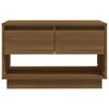 vidaXL TV Cabinet Brown Oak Engineered Wood TV Cabinet Rectangular