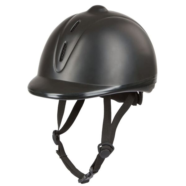 Kerbl Riding Helmet Black ABS plastic 22.8-24.0 in Adjustable Armrests