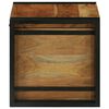 vidaXL Storage Box 15.75 x 15.75 x 15.75 in Solid Acacia Wood