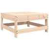 vidaXL Garden Lounge Set Natural Pine Solid Pine Wood Medium