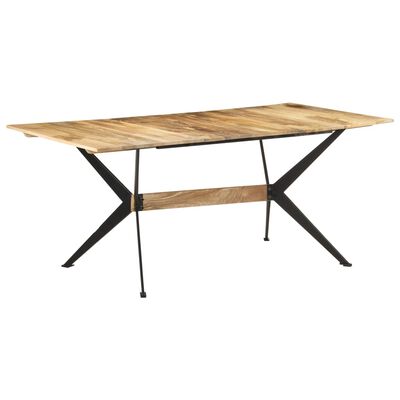 vidaXL Dining Table 70.9"x35.4"x29.9" Solid Mango Wood