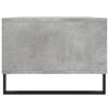 vidaXL Coffee Table Concrete Grey Engineered Wood, Metal Medium