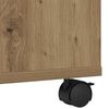 vidaXL Printer Stand artisan oak 60 x 50 x 67 cm Engineered wood
