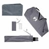 vidaXL Shower Tent Grey Waterproof