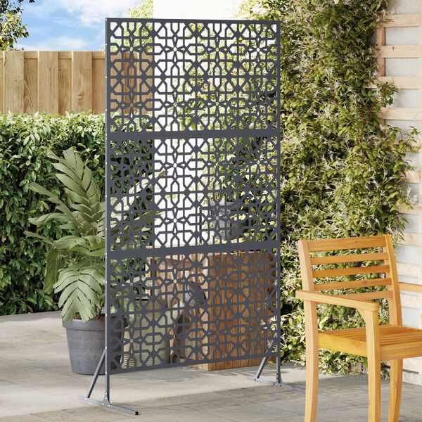 vidaXL Privacy Screen Anthracite 39.37 x 19.69 x 70.87 in Steel