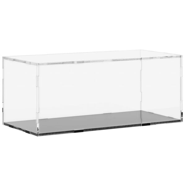 vidaXL Display Box Transparent 13.4x6.3x5.5" Acrylic