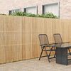 vidaXL Bamboo Fence Brown 400 x 180 cm bamboo