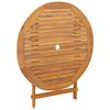 vidaXL Garden Dining Set Green, Natural Acacia Wood