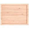 vidaXL Bathroom Countertop 31.5 x 23.6 x (0.8-1.6) " Untreated Solid Wood