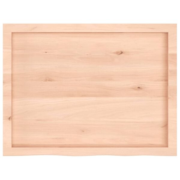vidaXL Bathroom Countertop 31.5 x 23.6 x (0.8-1.6) " Untreated Solid Wood