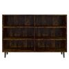 vidaXL Sideboard Smoked Oak Engineered wood, metal Medium Sideboard
