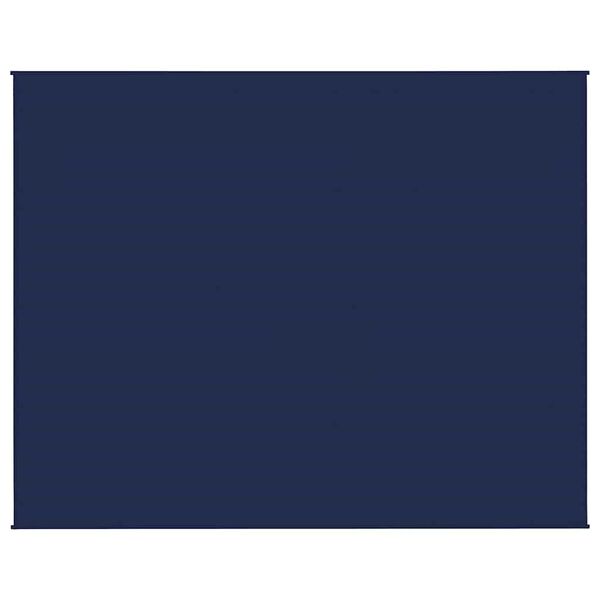 vidaXL Weighted Blanket Blue Cotton 92.5 x 114.2 in Weighted Blanket