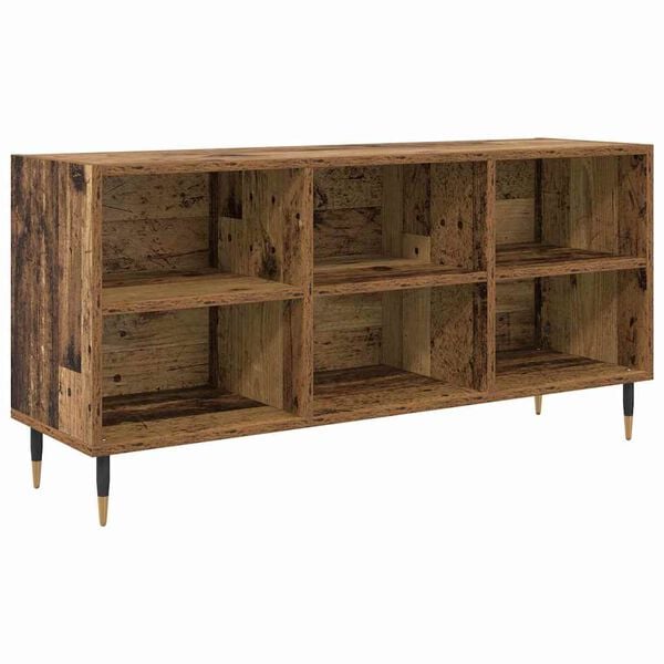vidaXL TV Cabinet Old Wood 40.75 x 11.81 x 19.69 in Engineered Wood