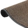 vidaXL Doormat Brown Polypropylene and PVC 23.6 x 59.1 in Doormat