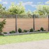vidaXL Gabion Raised Bed Silver Galvanized steel Large