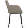 vidaXL Dining Chair Set of 2 Light Grey