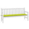 vidaXL Patio Bench Cushion Bright Green 70.9x19.7x1.2" Oxford Fabric