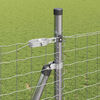 vidaXL Fence Post Other 26 pcs Grey 1.26 x 1.26 x 34.84 in Steel