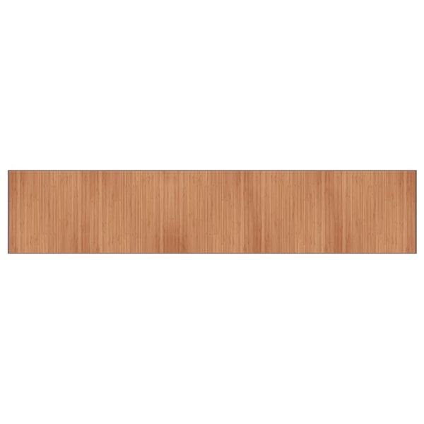 vidaXL Rug Natural Bamboo, Polypropylene Large Rectangular Modern
