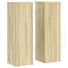 vidaXL Plant Stand Set of 2 Sonoma oak Engineered wood Tall