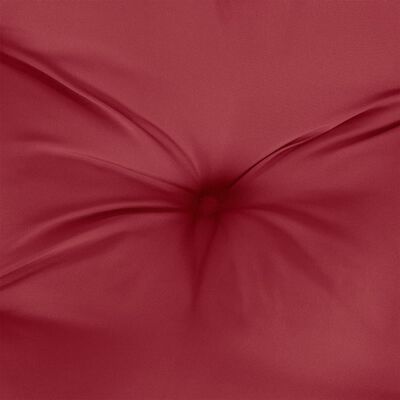 vidaXL Pallet Cushions 4 pcs Wine Red 19.7"x19.7"x2.8" Oxford Fabric