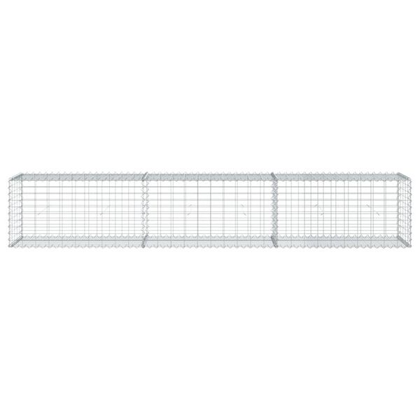 vidaXL Gabion Basket Heavyweight Endurance Rectangular Industrial