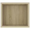 vidaXL TV Cabinet Sonoma Oak Engineered Wood Standard TV Cabinet