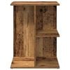 vidaXL Bedside Table Set of 2 Old Wood Engineered Wood Small