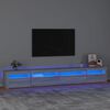 vidaXL TV Cabinet Grey Sonoma Engineered wood Large TV Cabinet
