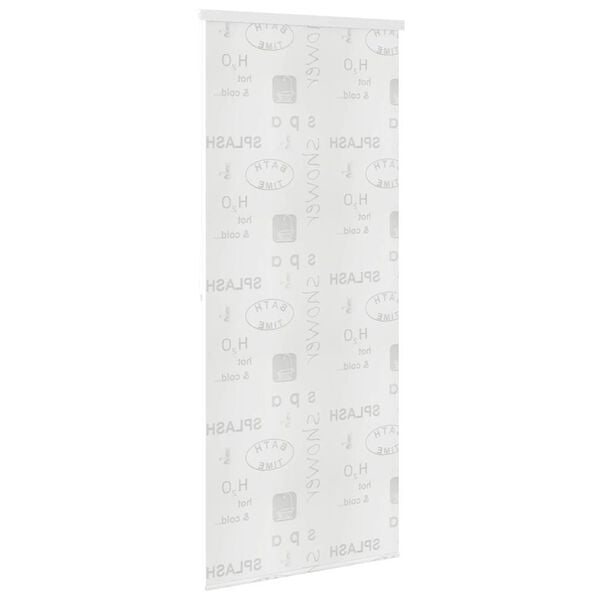 vidaXL Shower Roller Blind 39.4"x94.5" Splash