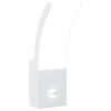 vidaXL Outdoor LED Wall Light White Die-cast aluminum, PC (polycarbonate)