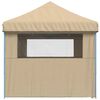 vidaXL Party Tent Beige