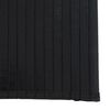 vidaXL Rug Black Bamboo, Polypropylene Large Water-resistant Rug