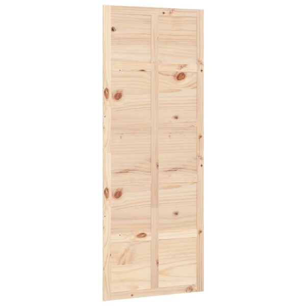 vidaXL Barn Door 31.5x0.7x84.3" Solid Wood Pine
