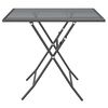 vidaXL Garden Dining Set Anthracite