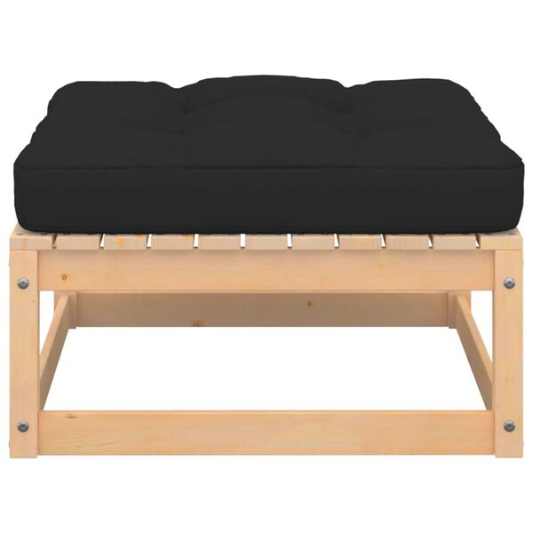 vidaXL Garden Lounge Set Anthracite Solid pinewood Large Modular