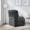 vidaXL Massage Recliner Chair Dark Grey