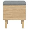 vidaXL Storage Bench Sonoma oak