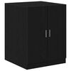 vidaXL Washing Machine Cabinet 2 pcs Black Oak