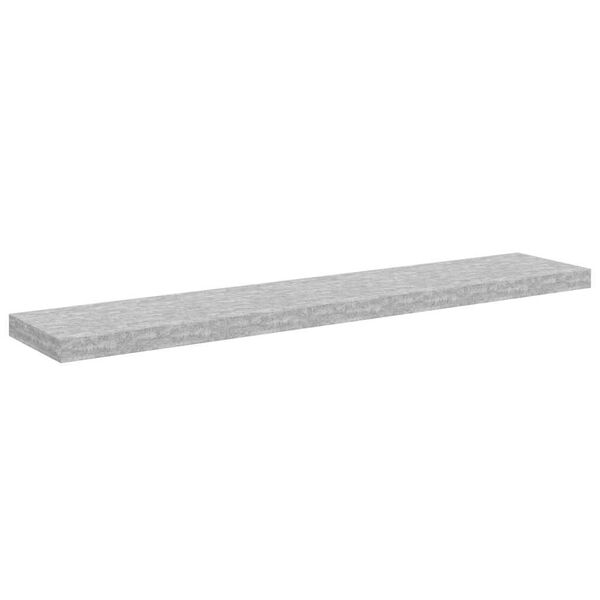 vidaXL Wall Shelf Concrete grey Honeycomb MDF Wall mounting Wall Shelf