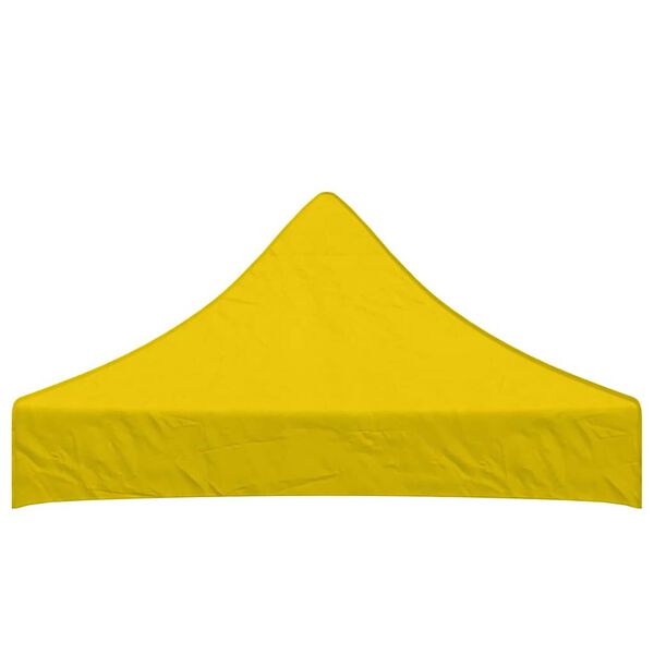 vidaXL Party Tent Roof 6.6'x6.6' Yellow 0.9 oz/ft²
