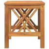 vidaXL Garden Chair Set of 2 Natural Wood Solid acacia wood Standard