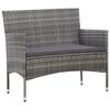 vidaXL Sofa Set Grey