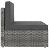 vidaXL Garden Lounge Set Grey and anthracite