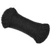 vidaXL Work Rope Black 0.12 " 164.0 ' Polypropylene