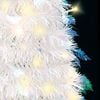 vidaXL Artificial Christmas Tree White PVC