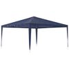 vidaXL Party Tent Blue Polyethylene, Iron Large Sturdy Party Tent
