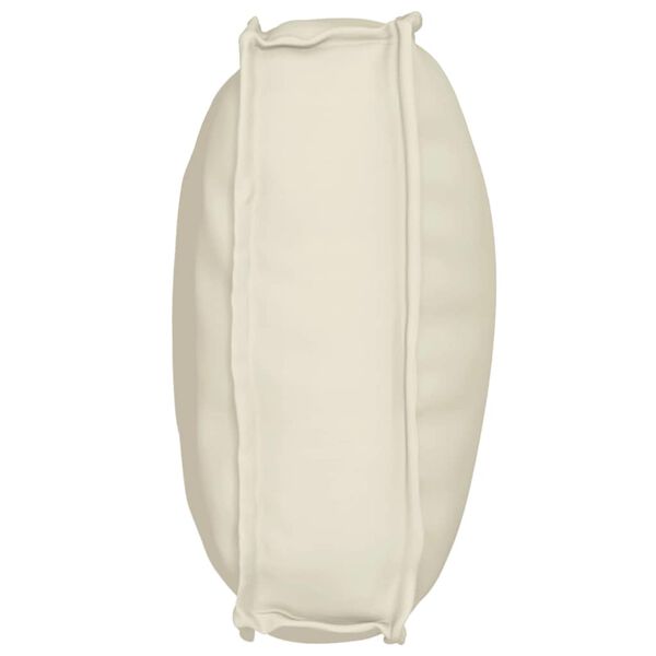 vidaXL Cushion Cream 27.56 x 15.75 x 4.72 in Oxford Fabric