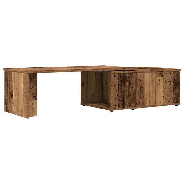 vidaXL Coffee Table Old wood Engineered wood 59.1 in Coffee Table