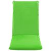 vidaXL Sunlounger Green Oxford Fabric Full Length Foldable Waterproof
